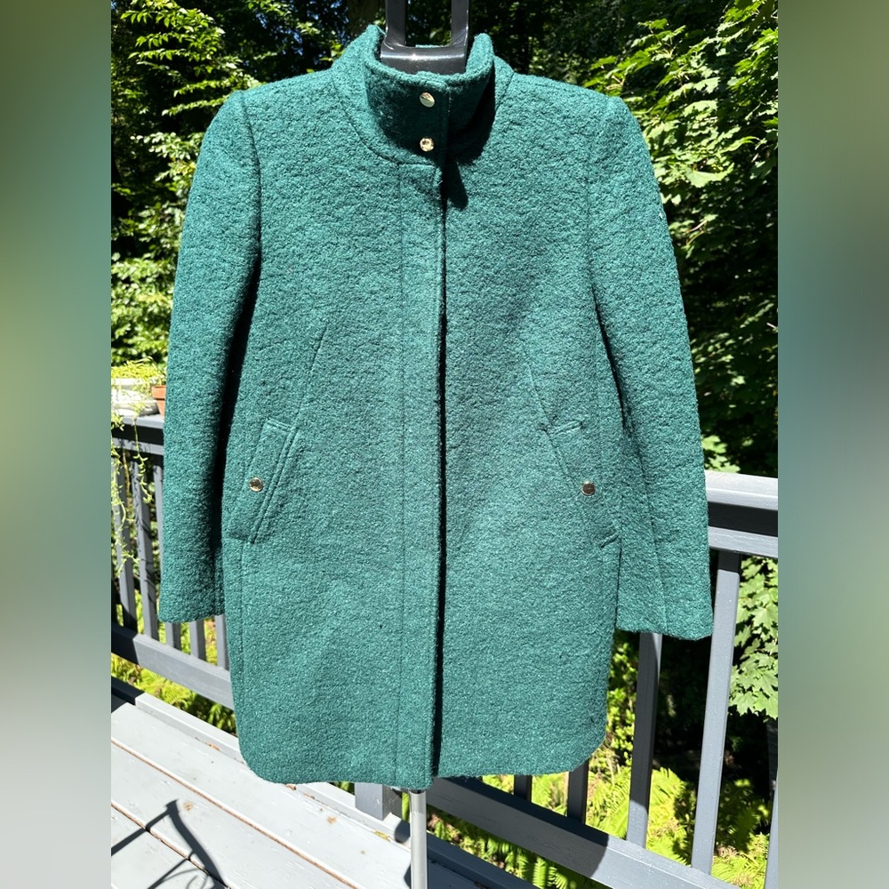 LOFT Green Peacoat